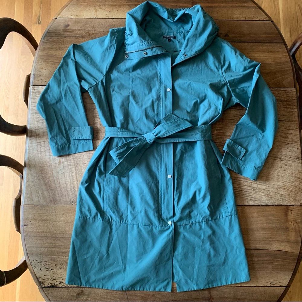 Eileen Fisher lightweight trench